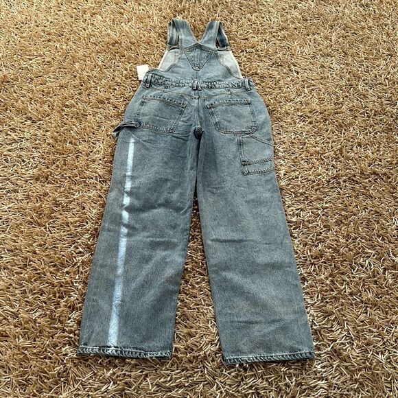 Good American Good ‘90s Overall Jumpsuit Size 10 - Picture 9 of 10